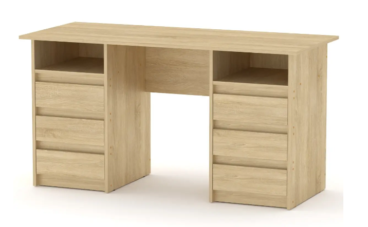 Стіл письмовий Компаніт Декан-3 дуб сонома